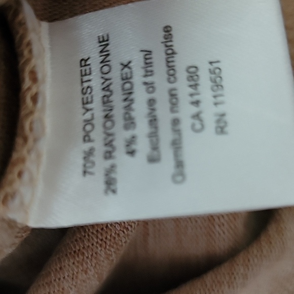 Gentle Fawn Women's Turtleneck Fine Line Ribbed Sweater Medium Size - Picture 7 of 7